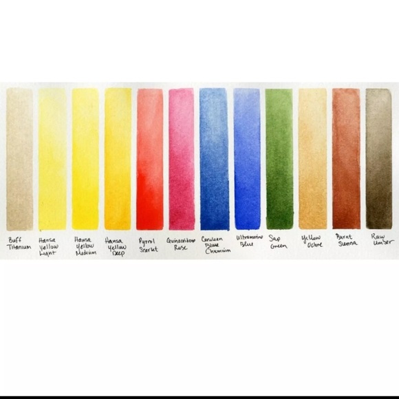 Daniel Smith + Winsor & Newton Watercolor Paint Sets Bundled w/ 10 Paintbrushes - Picture 7 of 16